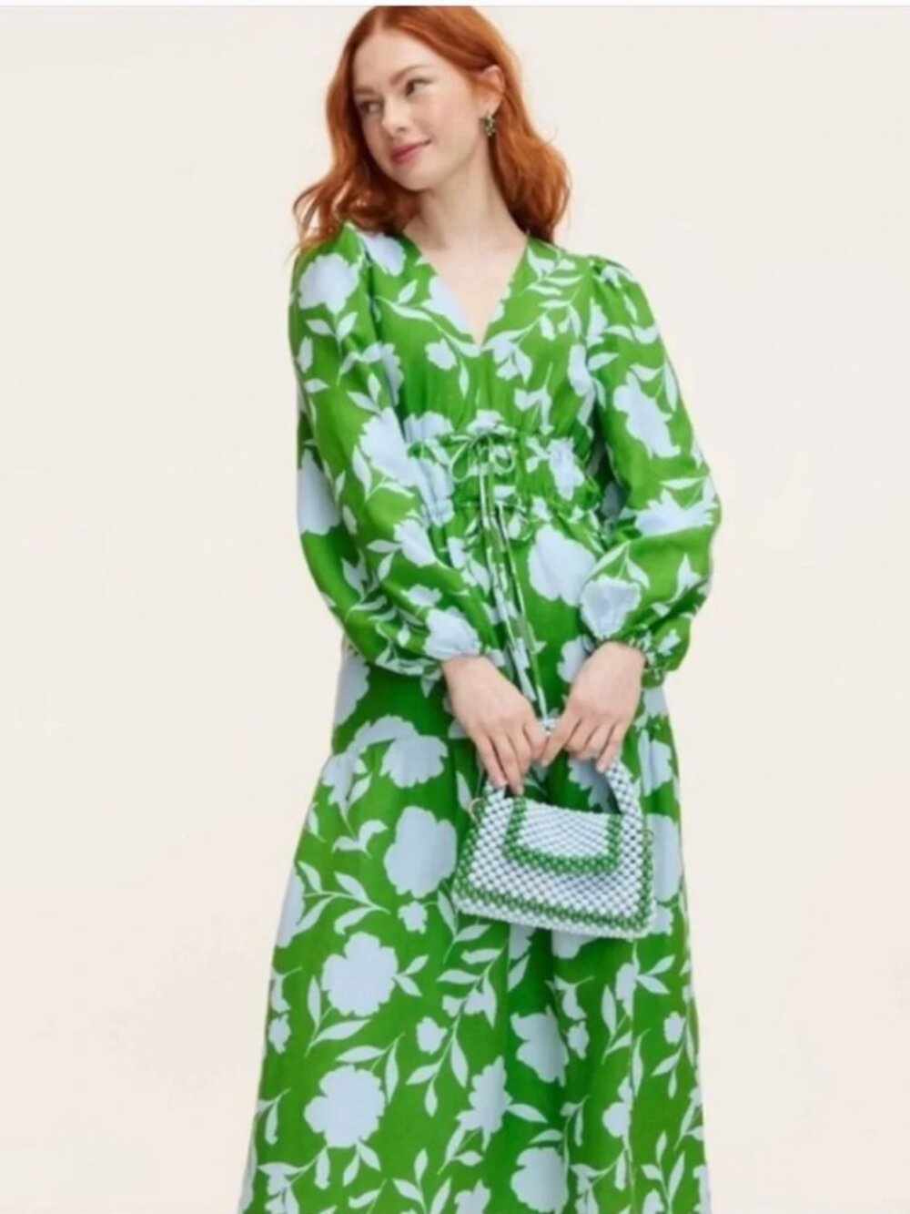 NEVER BEEN WORN: Kate Spade x Target Long Sleeve Floral Maxi Dress